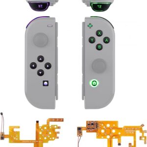 eXtremeRate Joy-Con DFS LED Kit for Switch & OLED (7 Colors, 9 Modes)