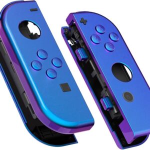 eXtremeRate Joy-Con Shell Kit for Switch & OLED (Chameleon Purple Blue)