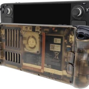 Transparent Back Plate for Steam Deck & OLED (Brown Smoke)