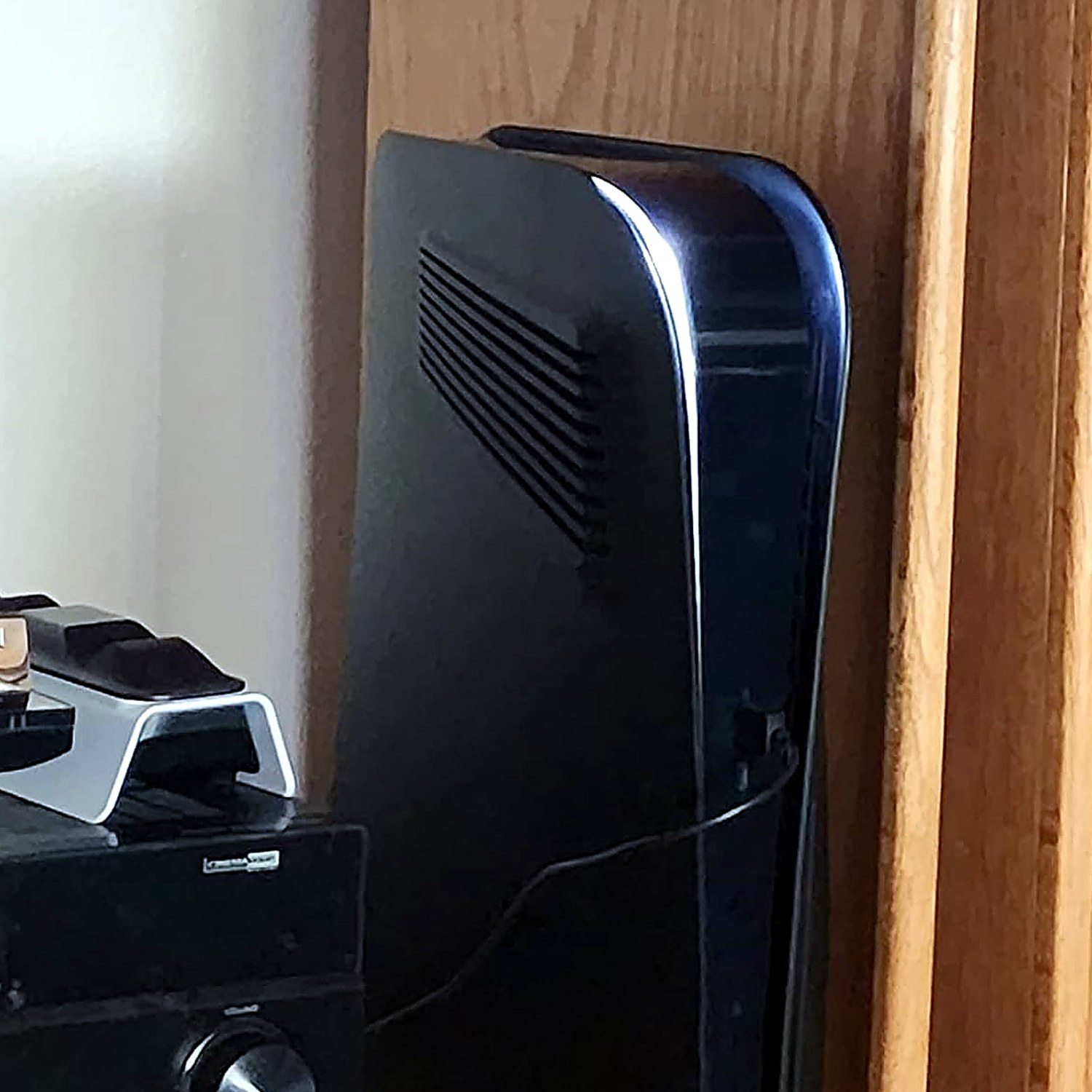 VLANMON Black Vented Faceplates for PS5 Disc Edition view 3