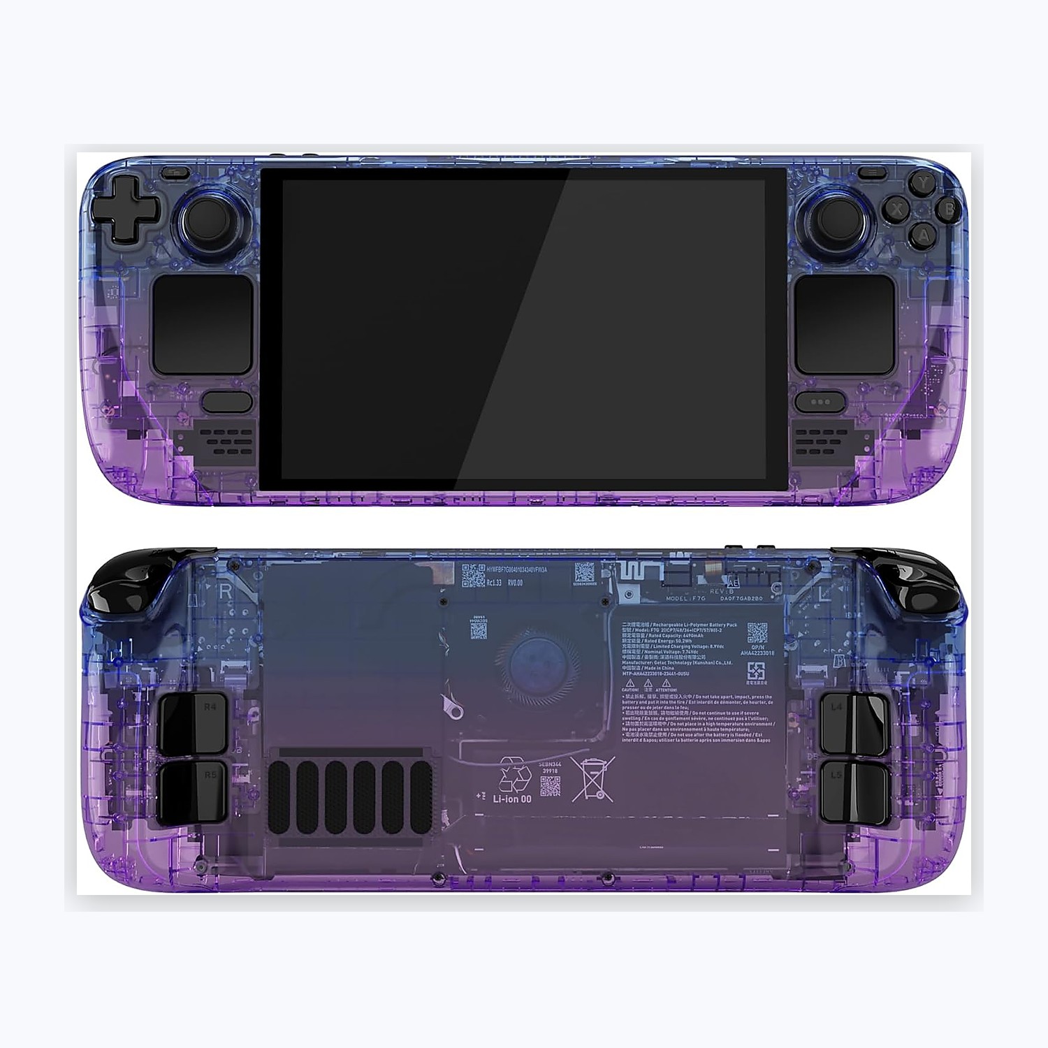 eXtremeRate Bluebell Full Shell Kit for Steam Deck OLED