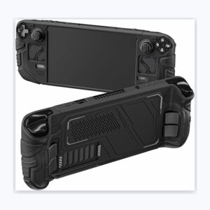 PlayVital Mecha Grip Case for Steam Deck OLED and LCD