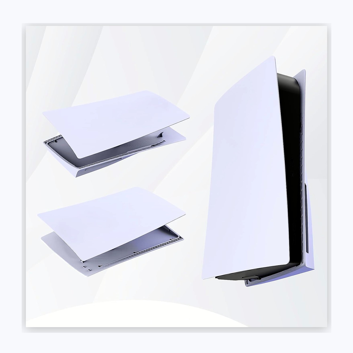 White Disc Edition Faceplates for PS5 view 1