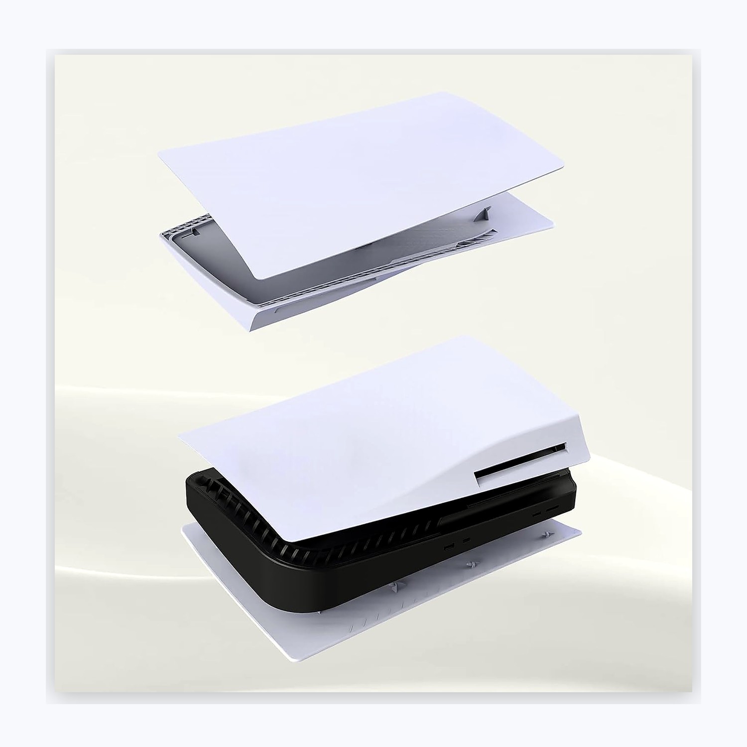 White Disc Edition Faceplates for PS5 view 2