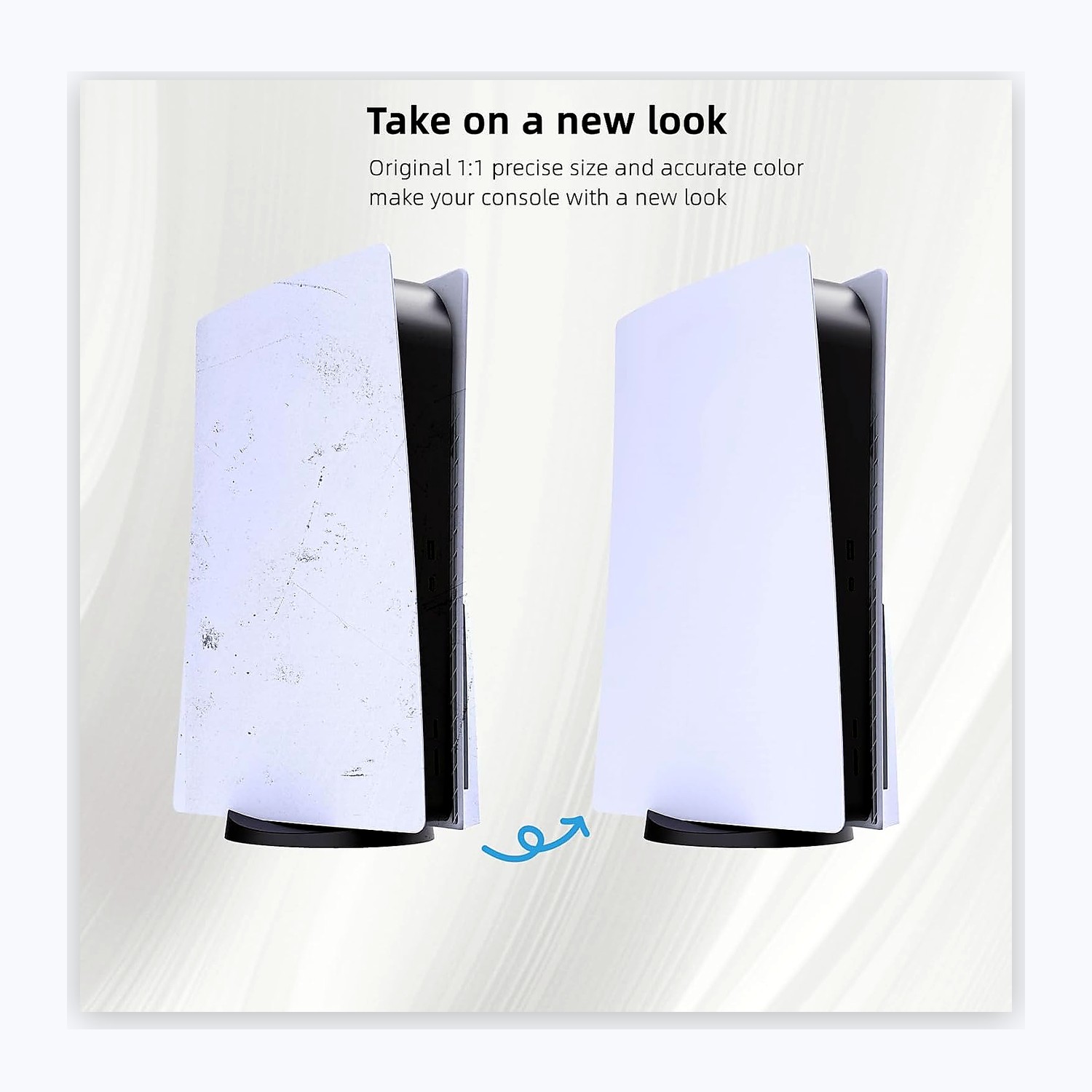 White Disc Edition Faceplates for PS5 view 3