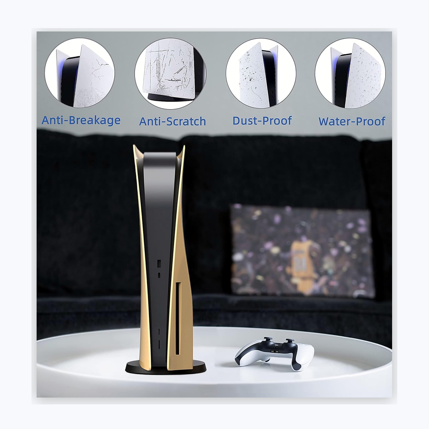 Gold Disc Edition Faceplates for PS5 view 4