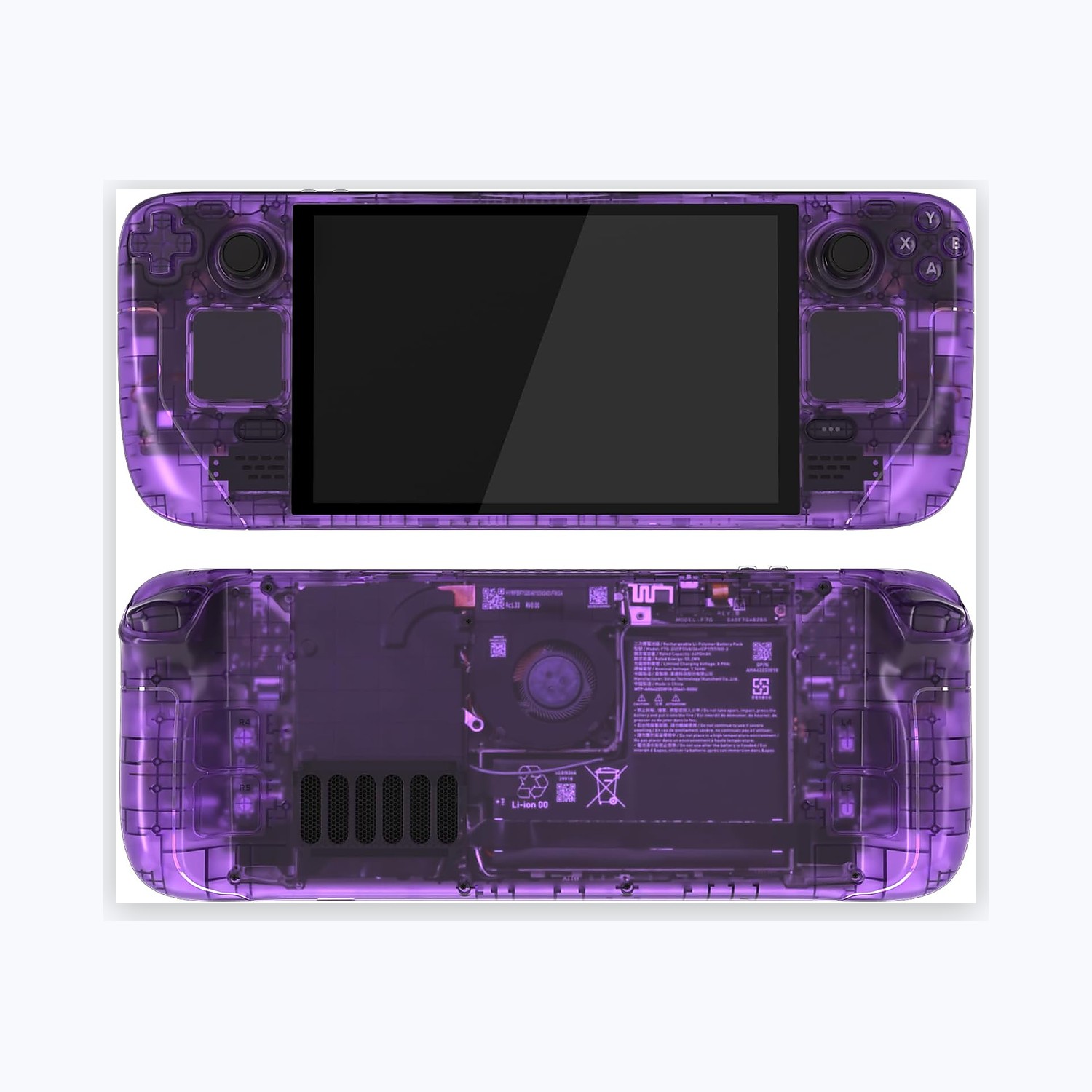 Clear Atomic Purple