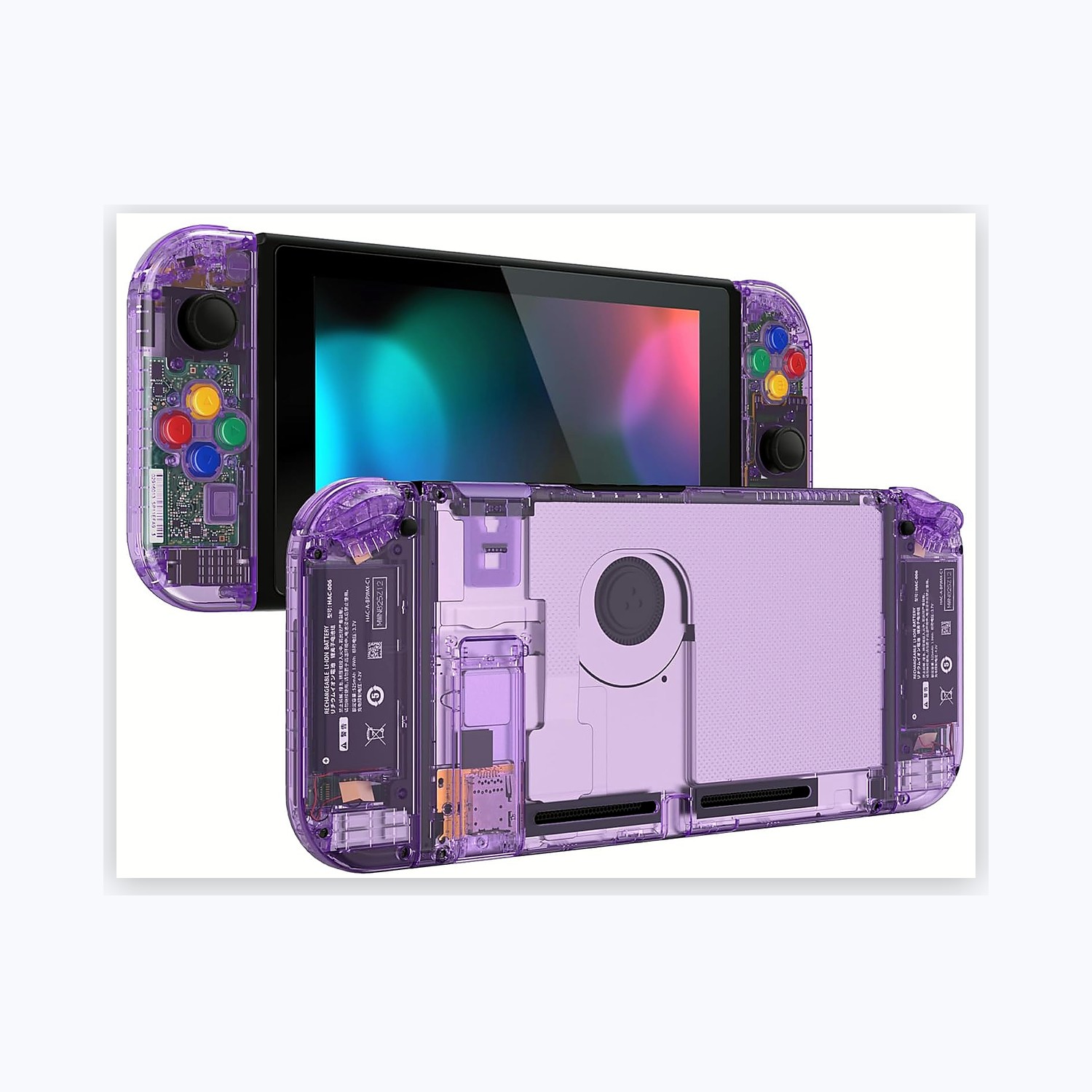 Crystal Clear Atomic Purple