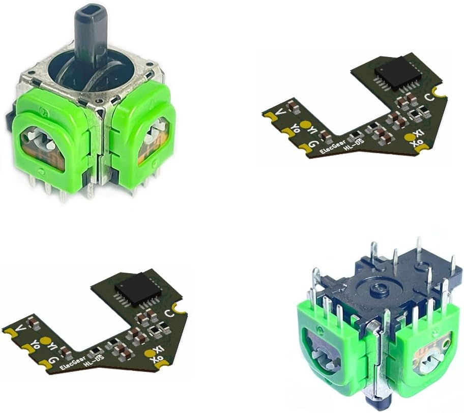 ElecGear Hall Effect Joystick Kit with Calibration Board for PS5 DualSense Edge