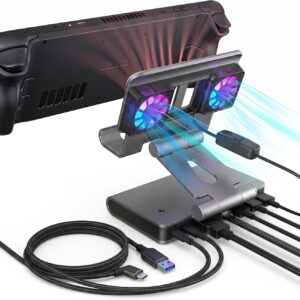 Antank 6-in-1 Steam Deck Dock | 4K 60Hz HDMI & Gigabit LAN