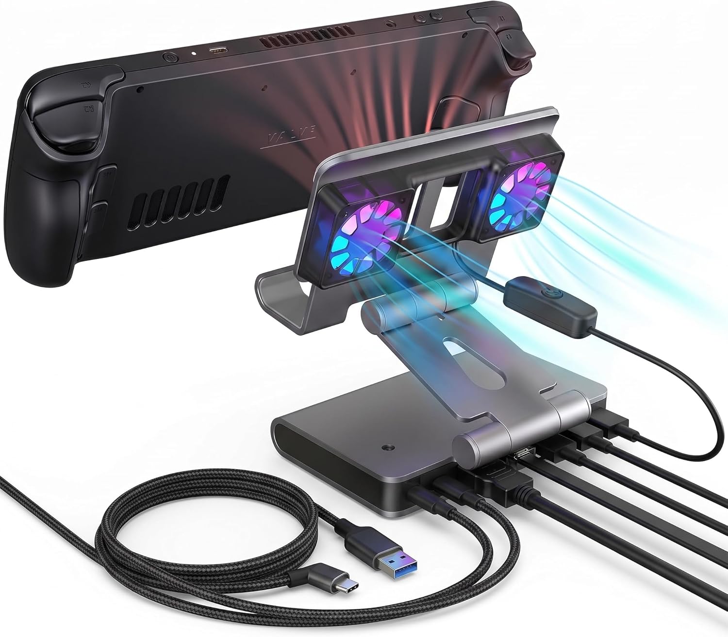 Antank 6-in-1 Steam Deck Dock | 4K 60Hz HDMI & Gigabit LAN