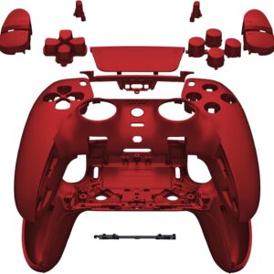 eXtremeRate Soft Touch Red Faceplate for PS5 DualSense Controller