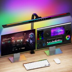 USB LED Strip Light for Gaming Desk Setup - RGB Backlight 2M
