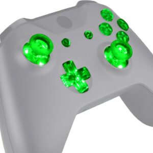 eXtremeRate Multi-Color Luminated Face Buttons for Xbox One Controller