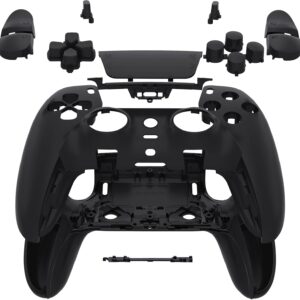eXtremeRate Matte Black Full Shell with Buttons for PS5 DualSense